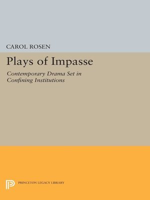 cover image of Plays of Impasse